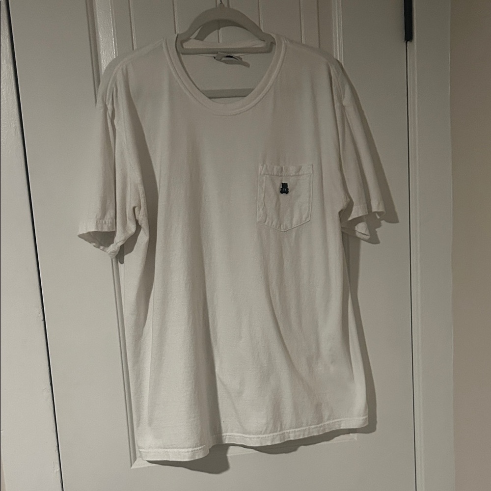 Teddy Fresh White Pocket Tee